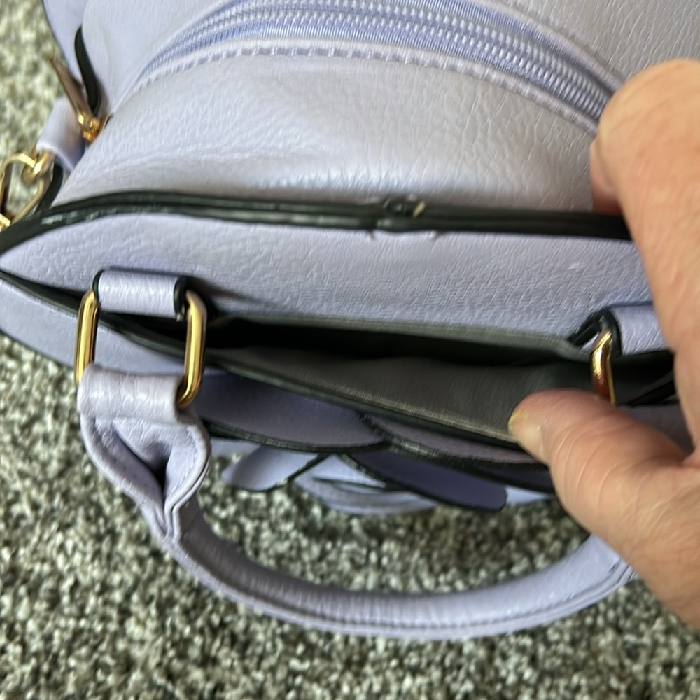 Lavender Flower Crossbody/Handbag - Picture 6 of 7
